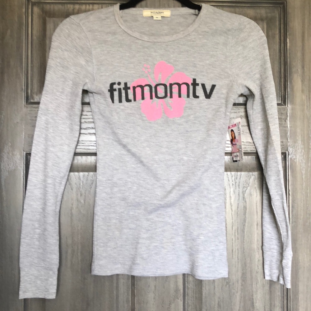 New with Tags! Fit Mom long sleeve thermal jersey